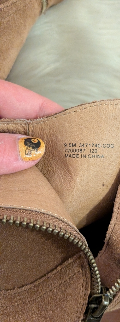 Frye Reina tan leather booties size 9.5 - Picture 8 of 8